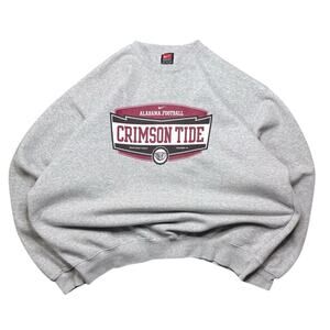 Vintage Nike NCAA Mens XL Alabama Crimson Tide Center Swoosh Sweatshirt